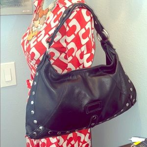 Hammitt Los Angeles Black Leather Handbag